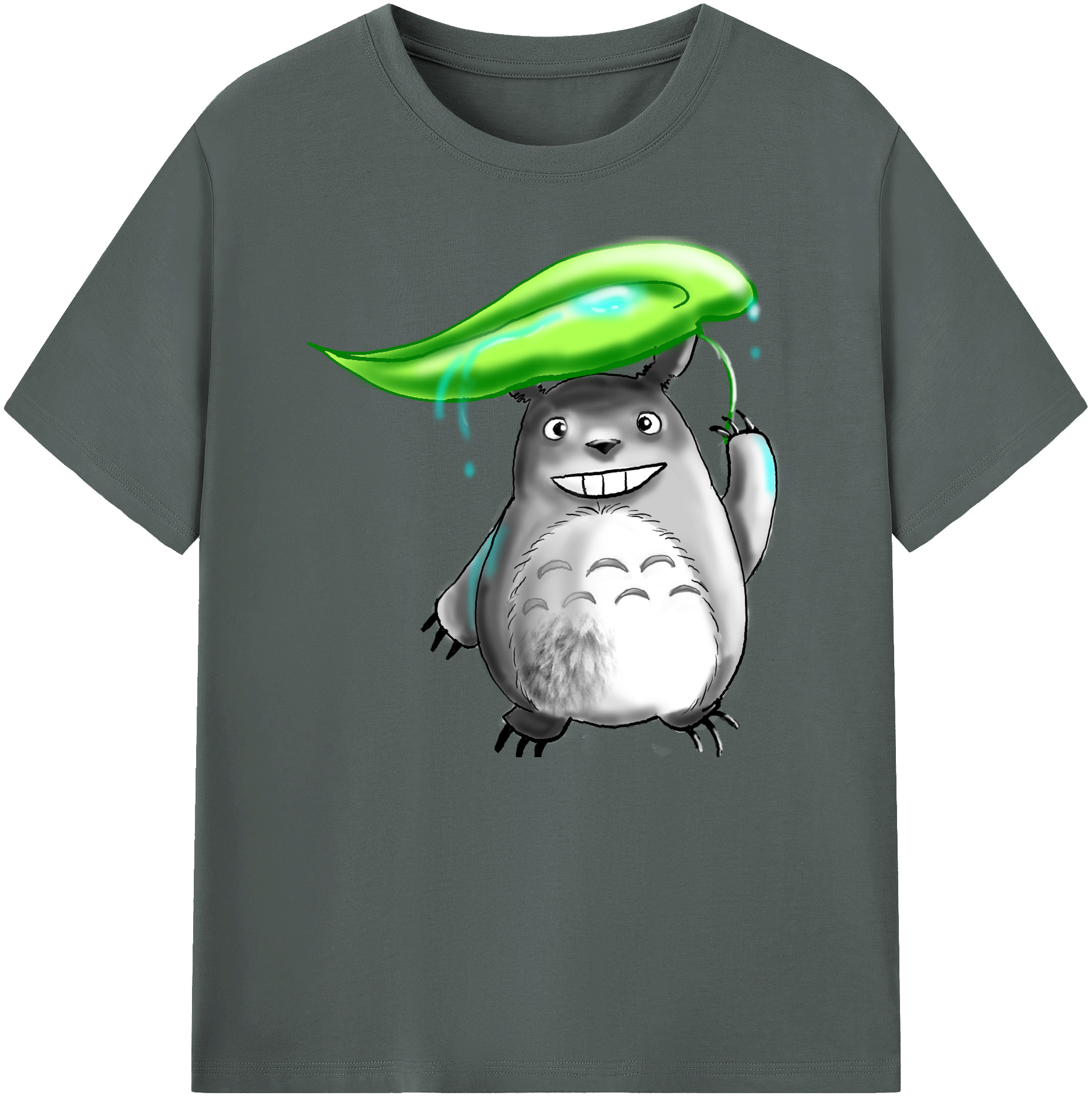 （画像用） となりのトトロ 草壁メイ 草壁サツキ My Neighbor Totoro Satsuki Kusakabe Mei Kusakabe 綿100％ メンズ半袖Tシャツ｜肌触りやわらか＆通気性